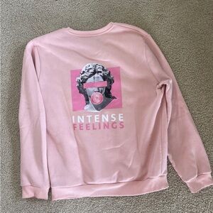 Intense Feelings Pink Sweater